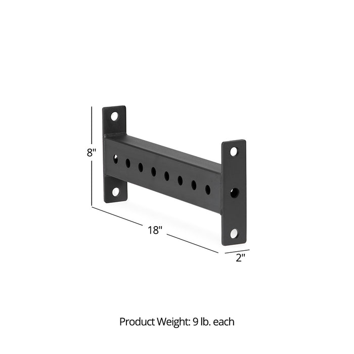 18" T-3 Series Space Saving Rack Side Bracings