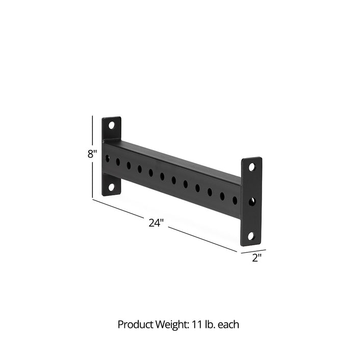 24" T-3 Series Space Saving Rack Side Bracings