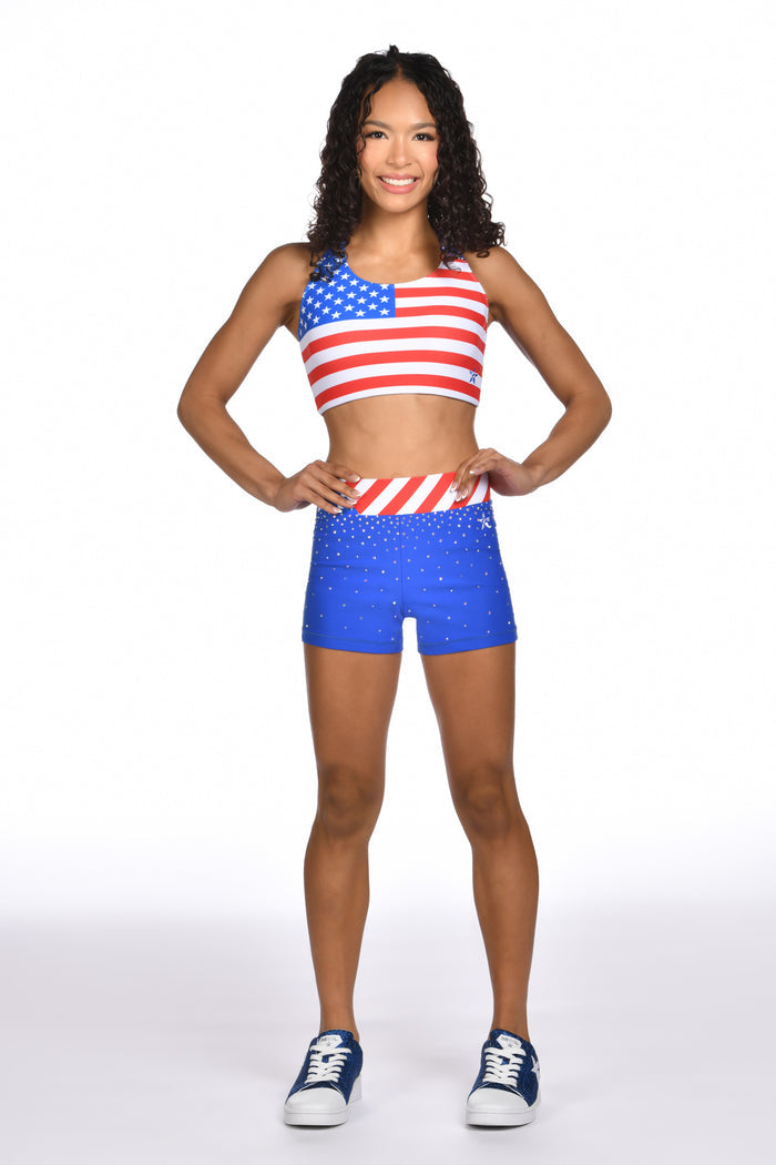 A Grand Old Flag Sports Bra