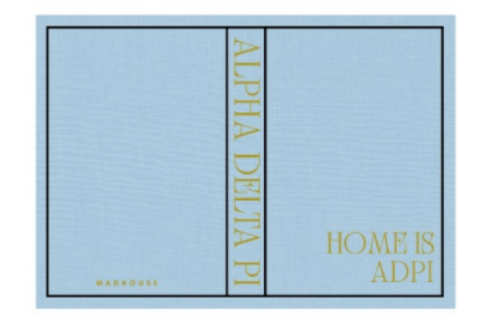 Alpha Delta Pi Keepsake Book Box