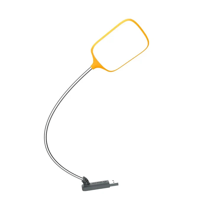 Biolite camp stove attachable flexible LED light on a white background