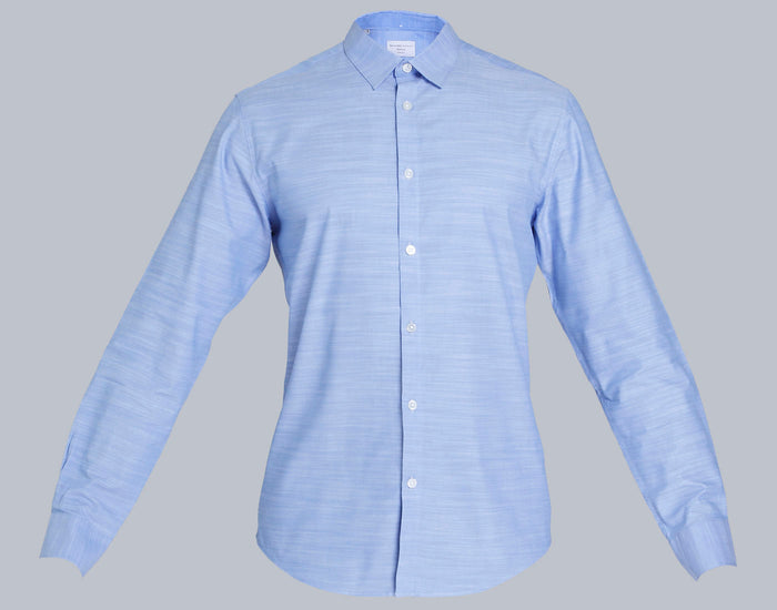 Blue Full Sleeves Shirt