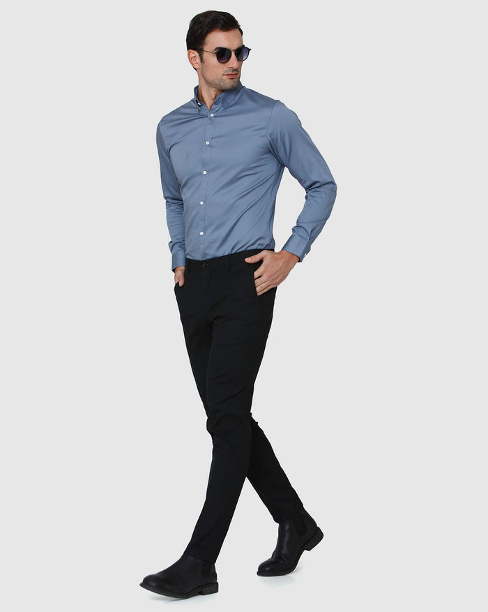 Blue Full Sleeves Shirt