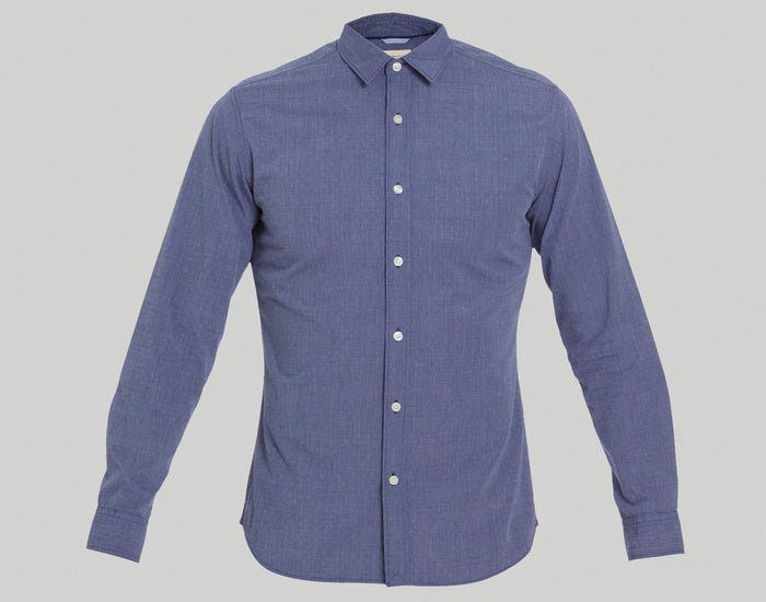 Blue Full Sleeves Shirt