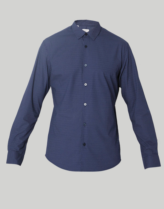 Blue Full Sleeves Shirt