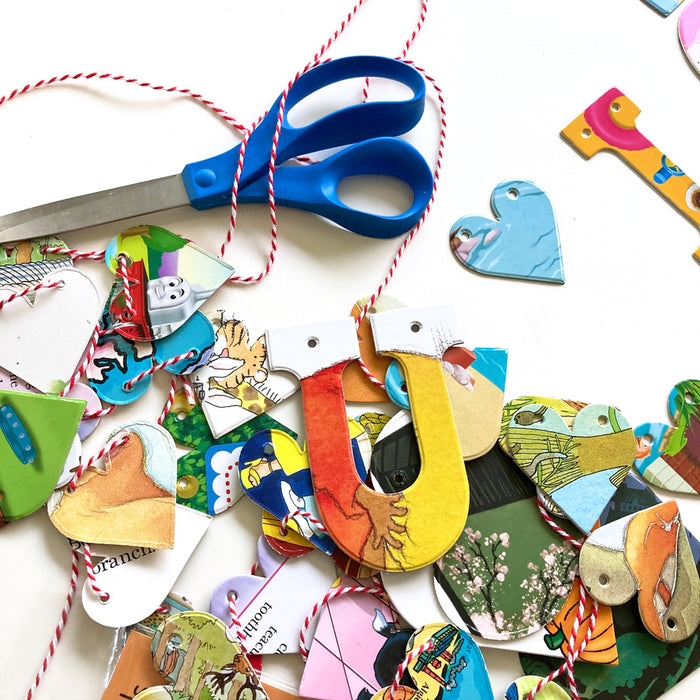 Board Book Garland DIY Kit ENJOY THE JOURNEY