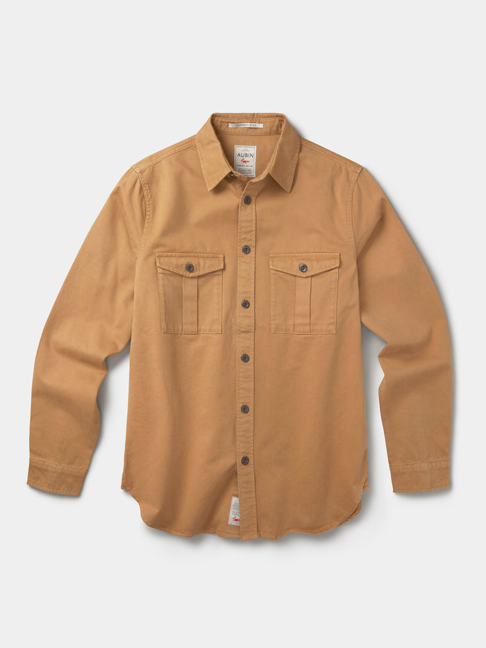 Aubin Tan Cole Twill Overshirt | Overshirt