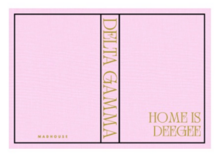 Delta Gamma Keepsake Book Box