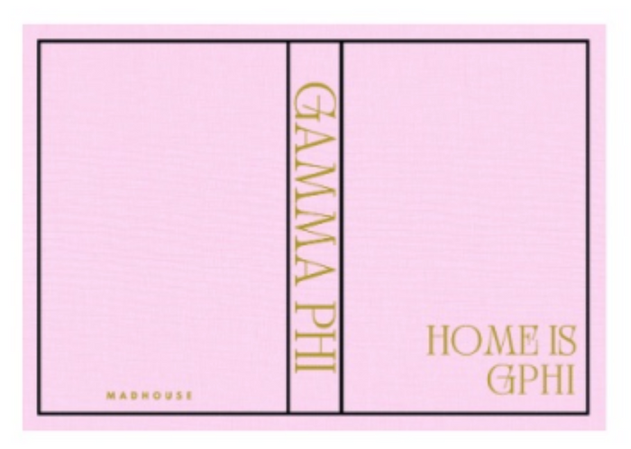 Gamma Phi Beta Keepsake Book Box