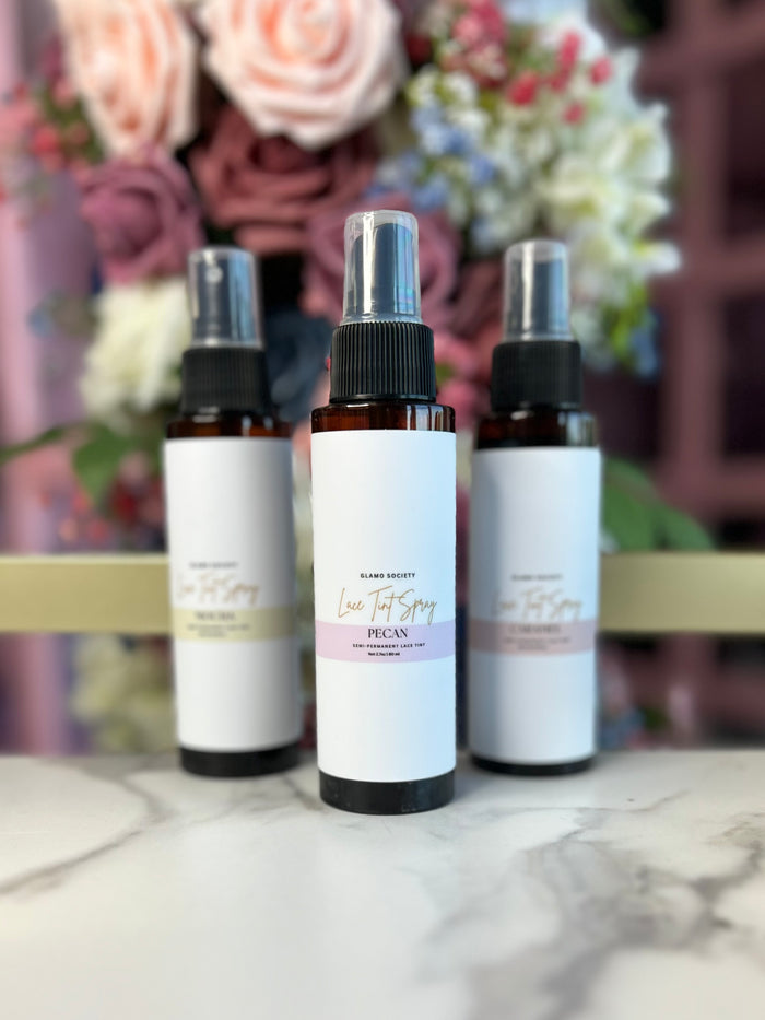 Glamo Society Lace Tint Spray - (CARAMEL)