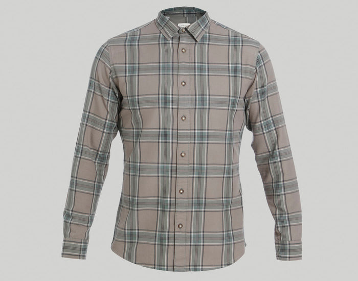 Green Check Full Sleeves Shirt