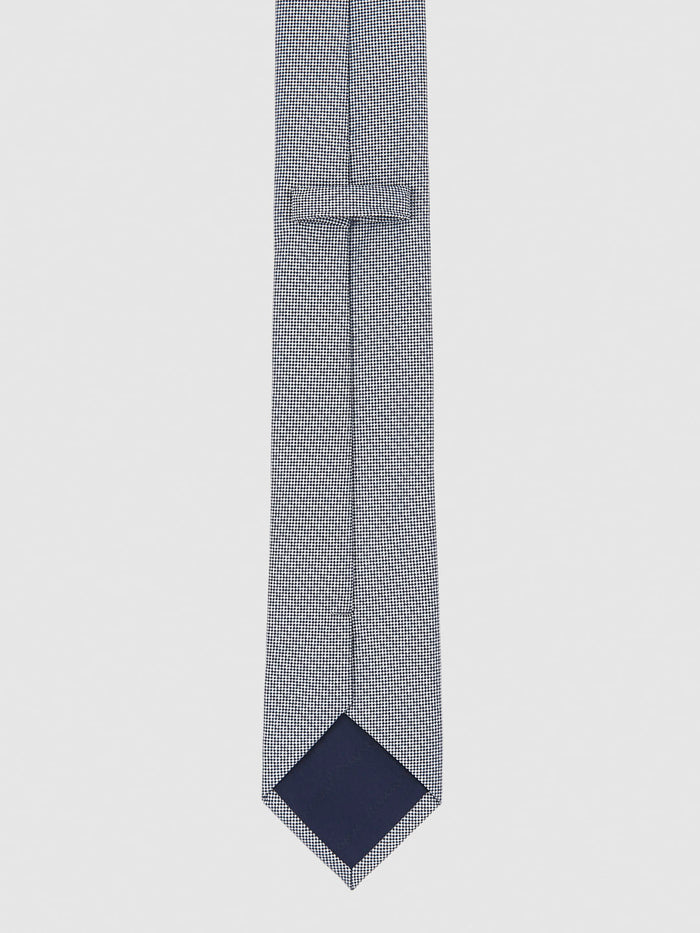 Grey Printed Tie