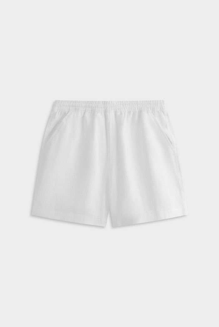 Heavyweight Lounge Short - White