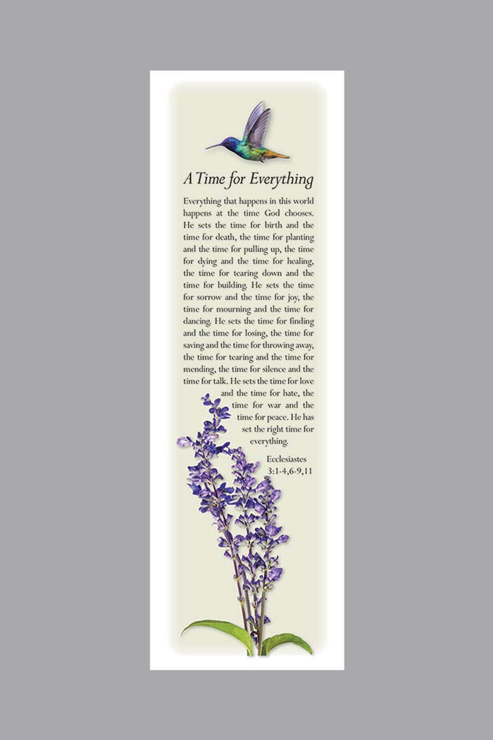 Hummingbird Bookmark - ST8798-BM