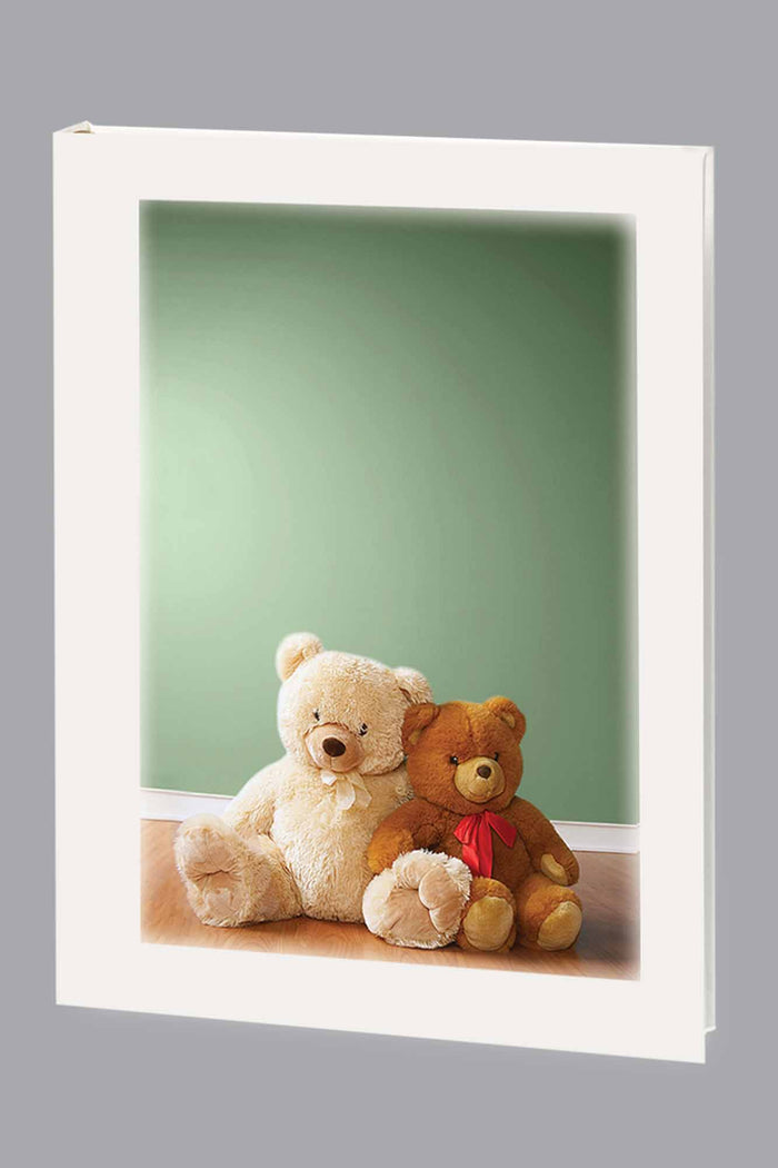 In Heaven's Arms Funeral Guest Book - 6 Ring - ST8510-BK