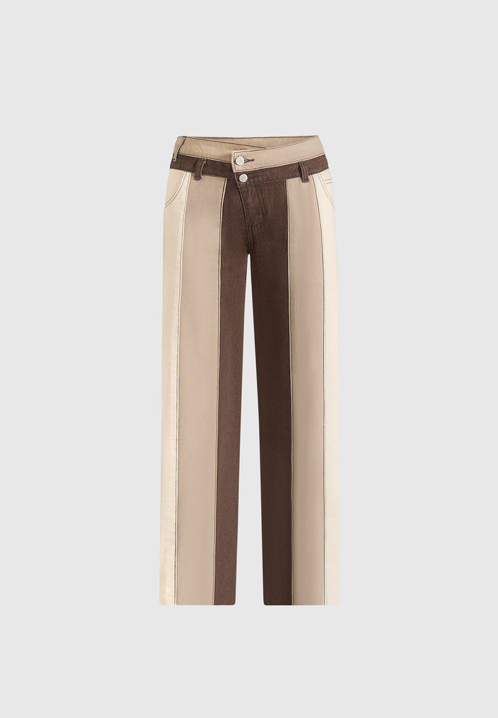 jacinda-colour-block-denim-jeans-beige-brown