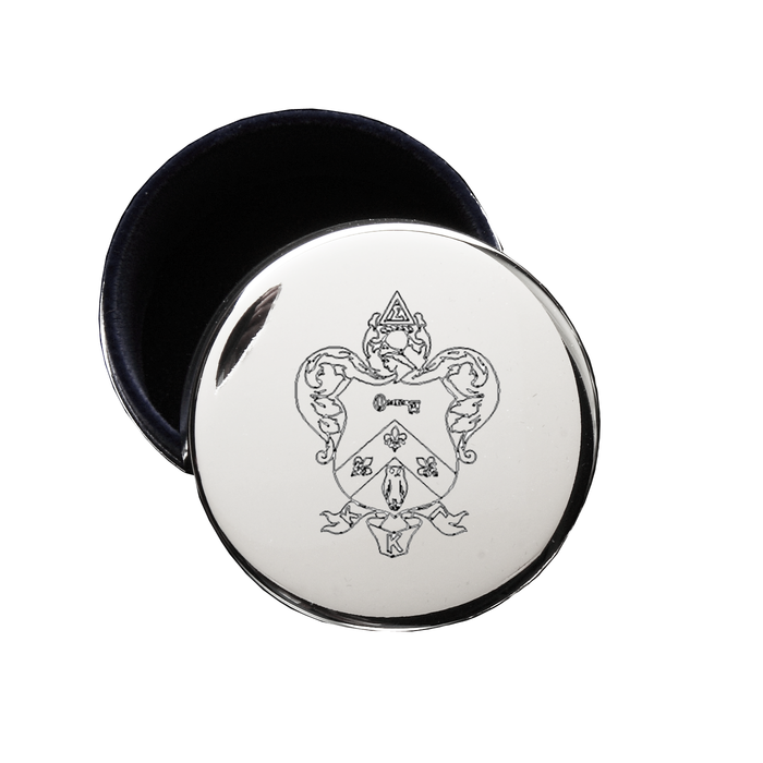 Kappa Kappa Gamma Circular Pin Box