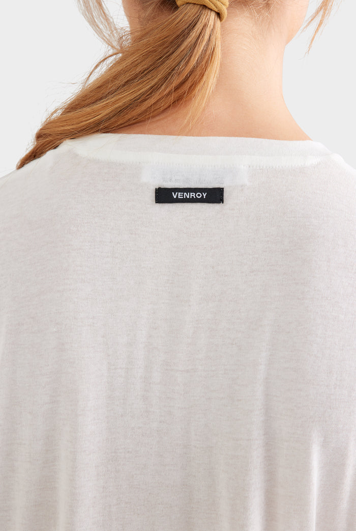 Lightweight Cotton Tee - White