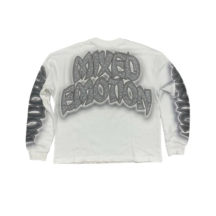 Mixed Emotion - White Resurrection Sleeve - Clique Apparel