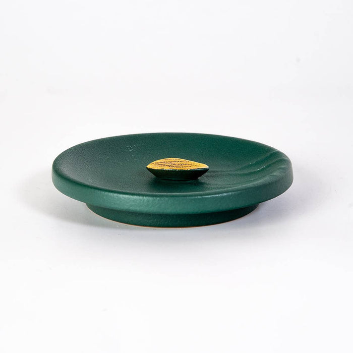 Mountain Range Green Infuser Mug & Lid