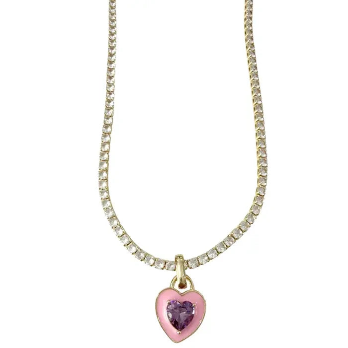 Necklace with Heart Charm
