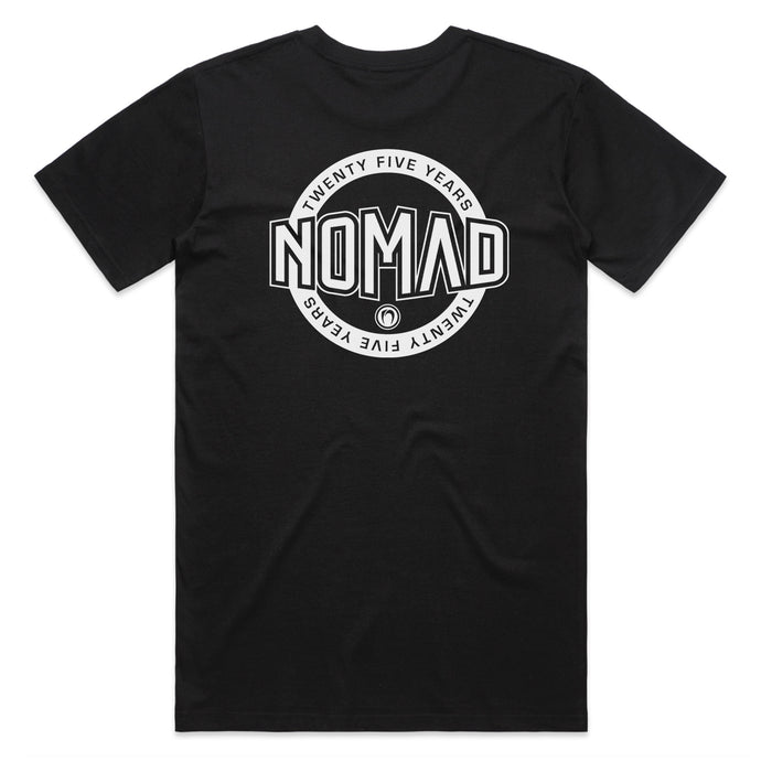 Nomad 25 YEARS T-Shirt - Black