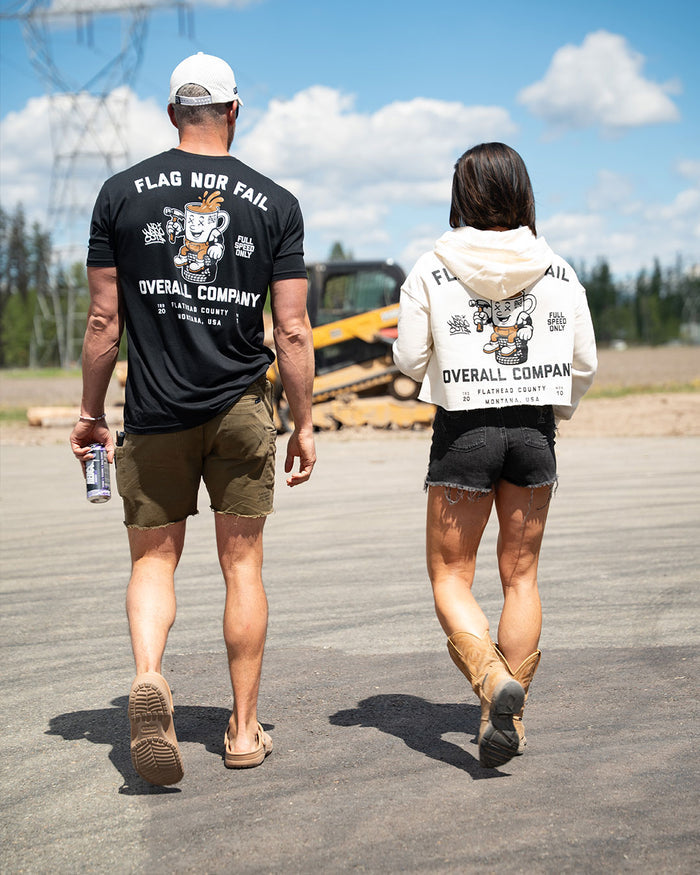 OVERALL SUPPLY TEE - BLACK