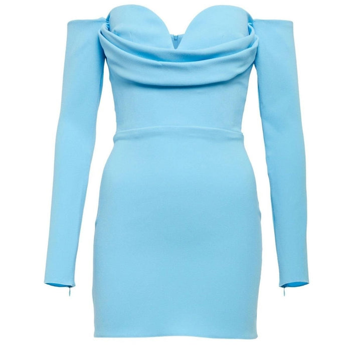 Alex Perry Paityn Off - The - Shoulder Mini Dress - Runway Catalog