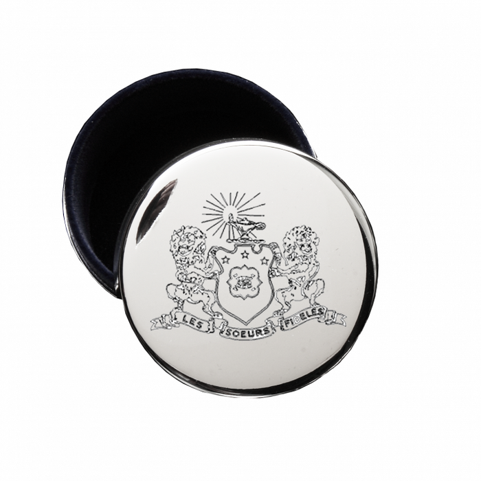 Phi Mu Circular Pin Box