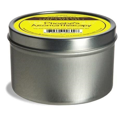 Phoebe's Aromatherapy Candle Lemongrass 8oz - Paw Naturals