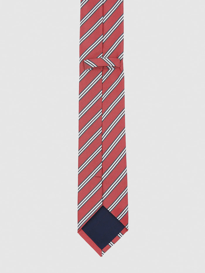 Red Striped Tie