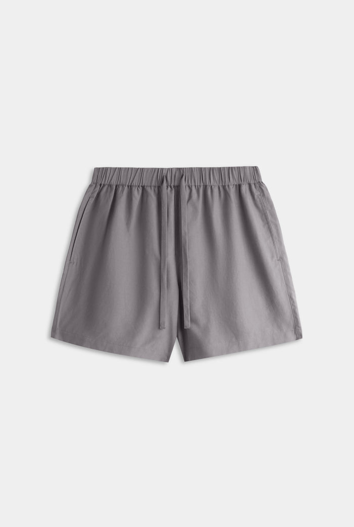 Relaxed Tencel Short - Charcoal