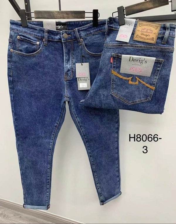Close-up of rigid denim texture - 3821