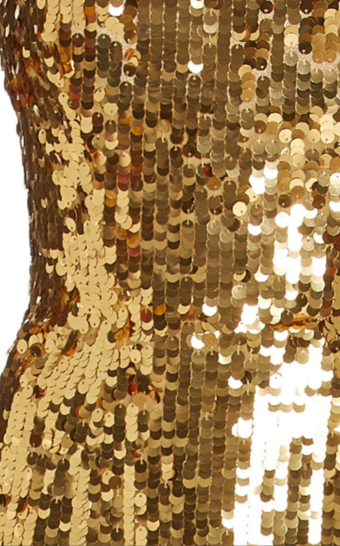 Carolina Herrera Sequined Strapless Gown Dress - Runway Catalog