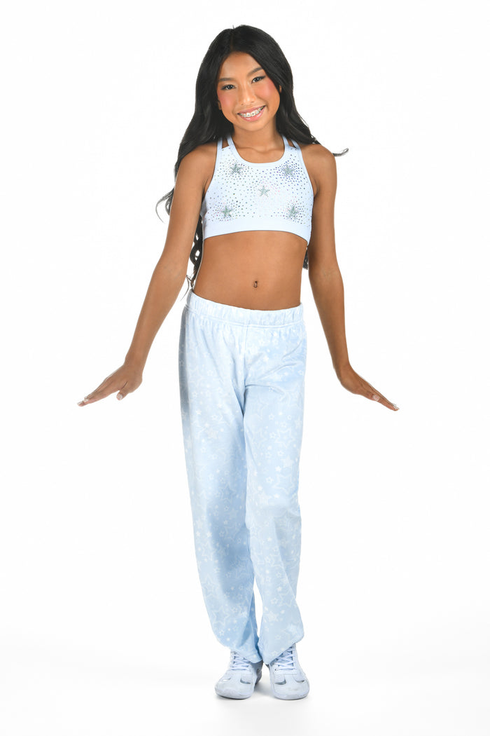 Stargazer Sports Bra in Winter Sky