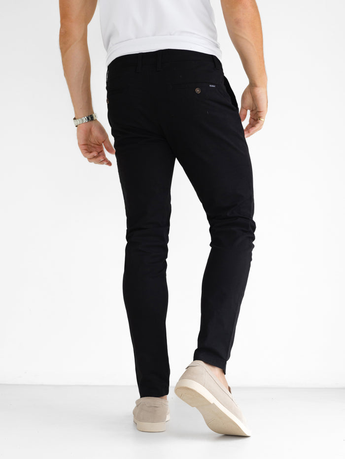 Stretch Chinos - Black