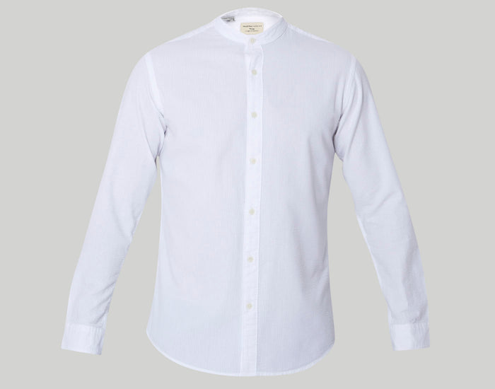 White Full Sleeves Shirt