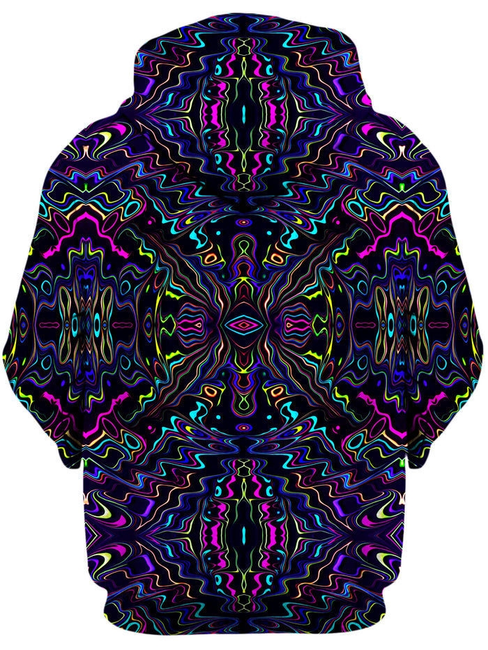 Wonky Vision Unisex Hoodie Psychedelic Pourhouse Epic Hoodie