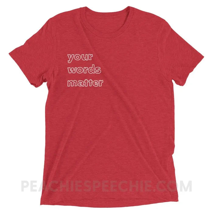 Red Triblend / XS