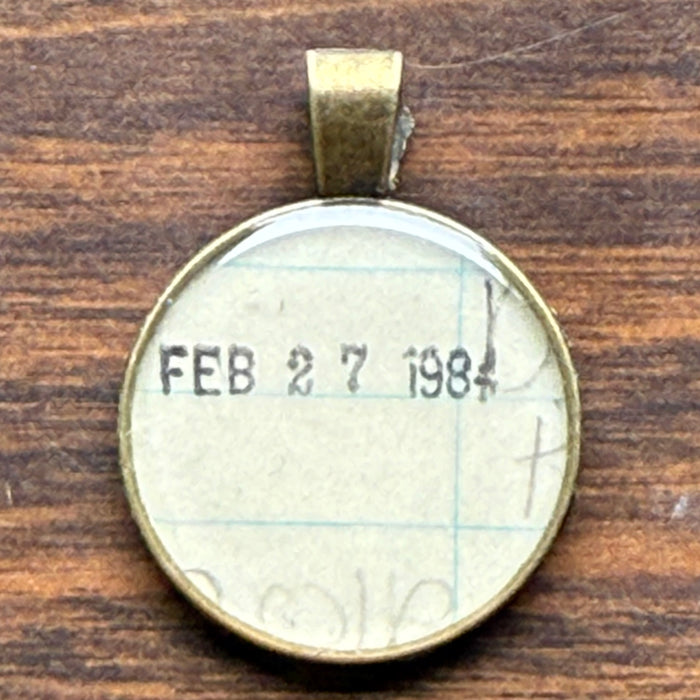 Book Lover Necklace -- February 27