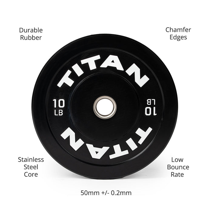 10 LB Pair Economy Bumper Plates