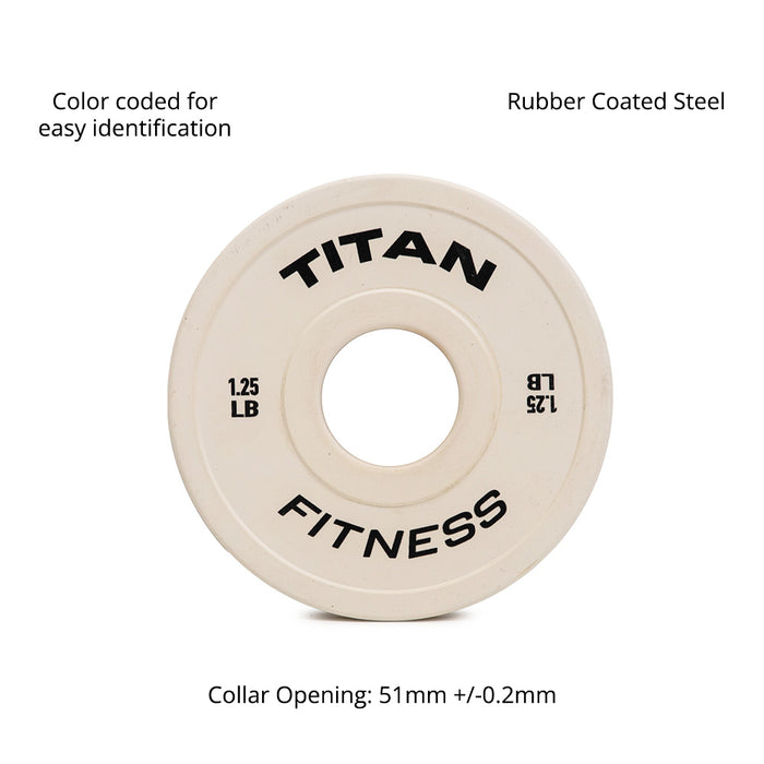 1.25 LB Pair Color Change Plates