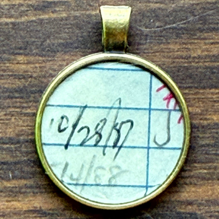 Book Lover Necklace -- October 28