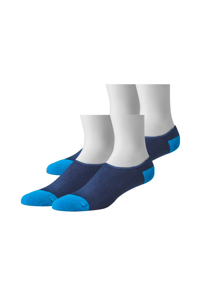 Total Eclipse Blue | 2-Pack Everyday No Show Sock in Total Eclipse Blue