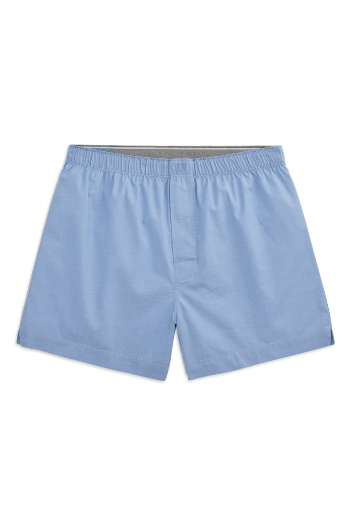 Front view of 24/7 Woven Boxer in Seaplane