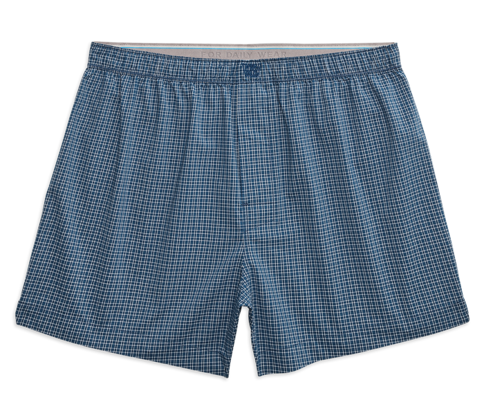 True Navy Highland Check / S