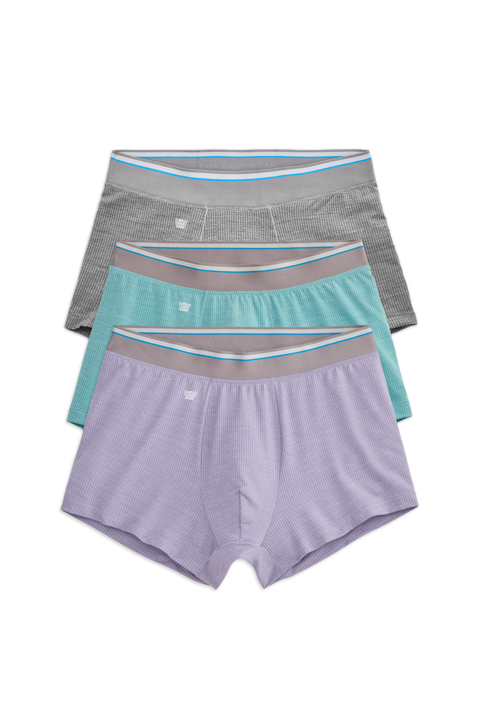 Front view of 3 pack Airknitx Trunk in Summer Vacation