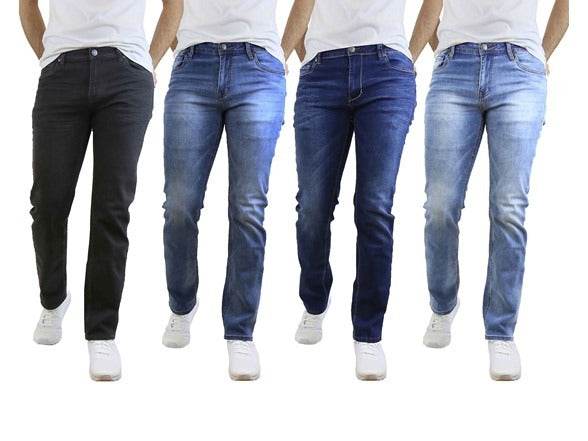 4 Men's Jeans Pack - Dubai Offers Today