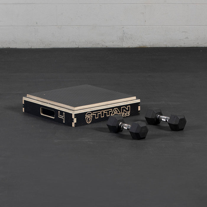 4" Stackable Wooden Plyo Box