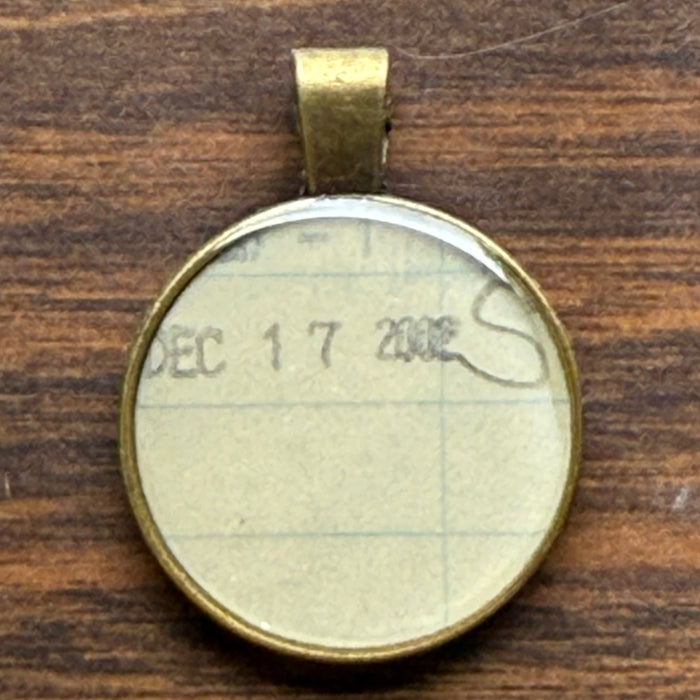 Book Lover Necklace -- December 17 with S